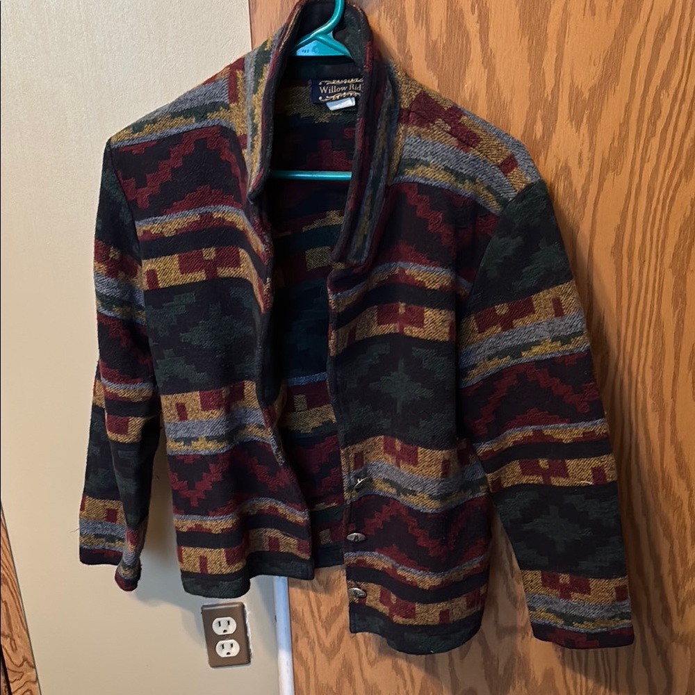 Willow Ridge Multicolor Patterned Blazer